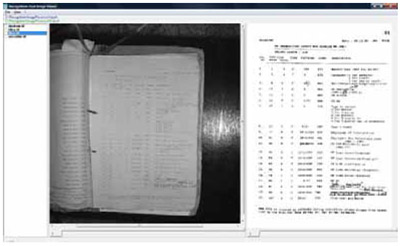 Black Border Removal and Dinamic Thresholding applied at page of book acquired with planetary scanner: on the left the original image on the right that processed
