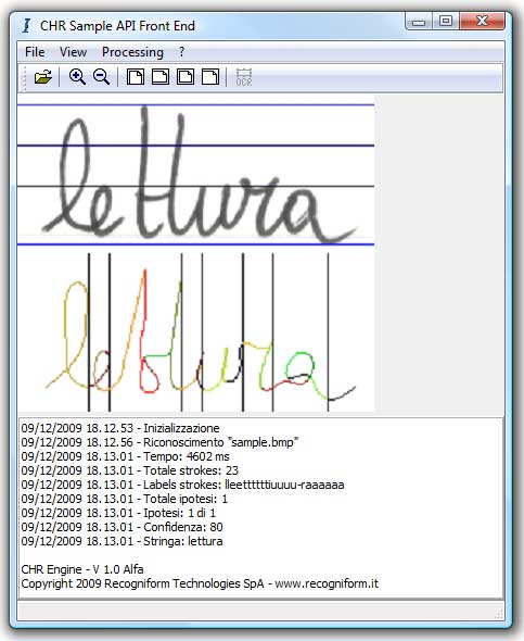CHR - Cursive Handwritten Recognition