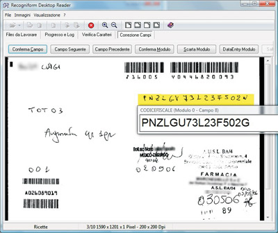 A very simple and intuitive graphic interface makes the validation phase of suspect data extremely fast and immediate