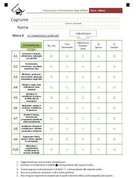 Case study: lettura ottica test di selezione/valutazione