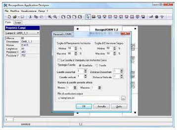 The technology implemented by Recogniform Technologies in its OMR products, through the use if threshold filling ink and the threshold of sign extension, allows a perfect discrimination between fully and empty boxes.