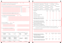 Lettura ottica questionari di valutazione della percezione del rischio